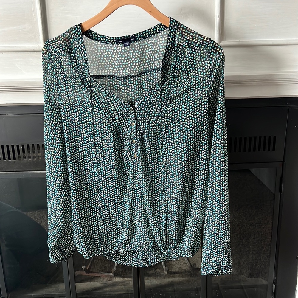 Gap Sheer Blouse